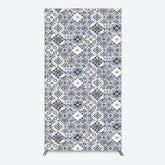 Aperturee - Aperturee Mediterranean Pattern Simple Birthday Rectangle Backdrop